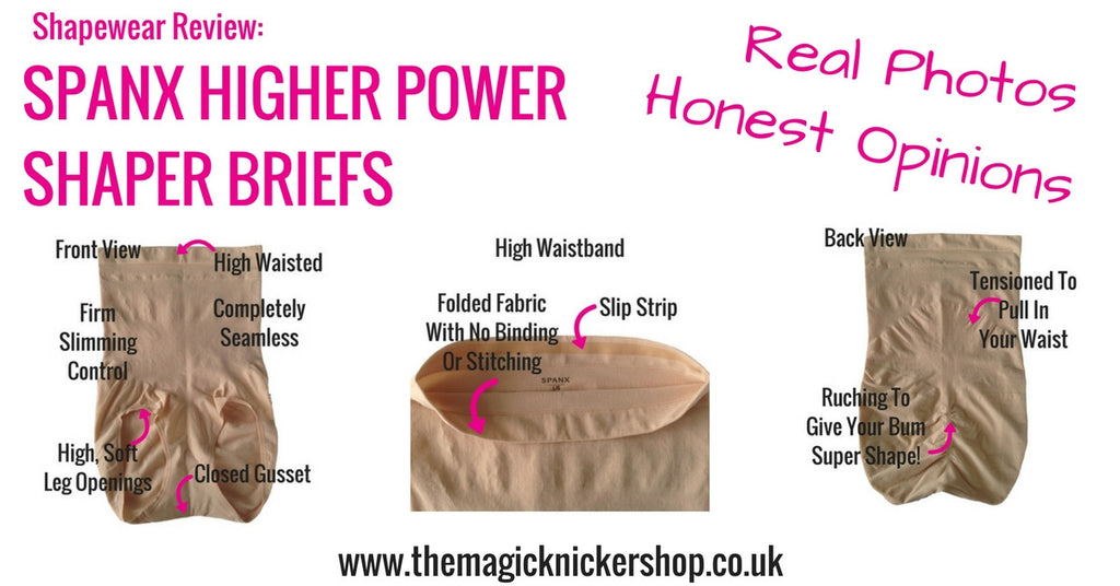 spanx higher power shaper briefs shapewear review