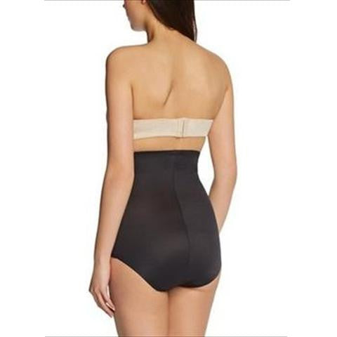 Miraclesuit Inches Off High Waist Control Brief Black Back View