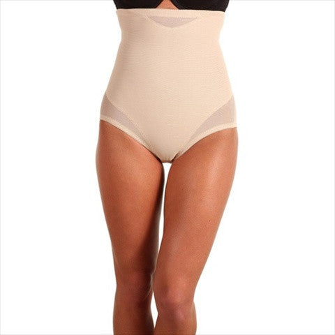 Miraclesuit Sexy Sheer Shaping High Waist Control Briefs Front View