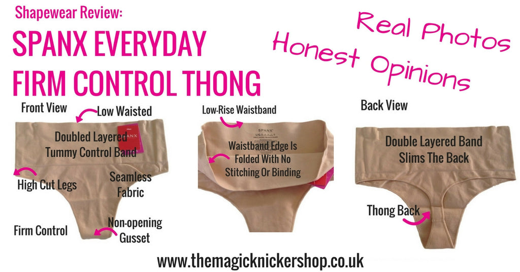 Esbelt High Compression Shaper Thong - Read My Shapewear Review! – The  Magic Knicker Shop