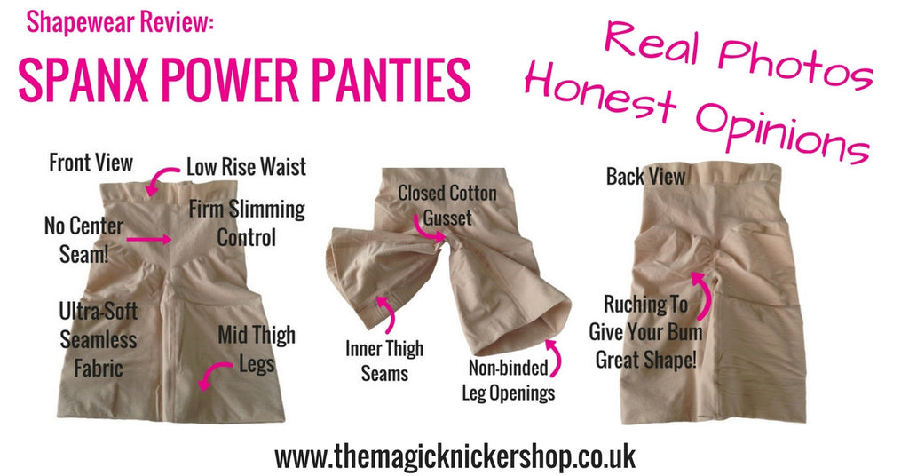 spanx power panties shapewear review