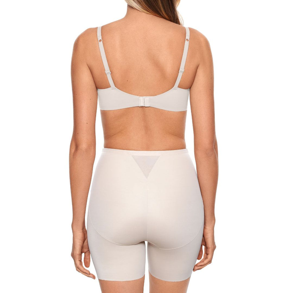 Miraclesuit 2414 Tummy Tuck Bike Short Natural Back View