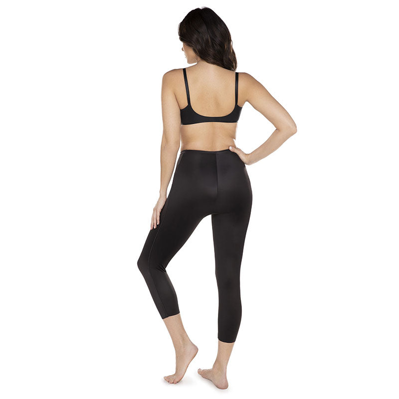 Miraclesuit Fit and Firm Shapewear Leggings Black Back