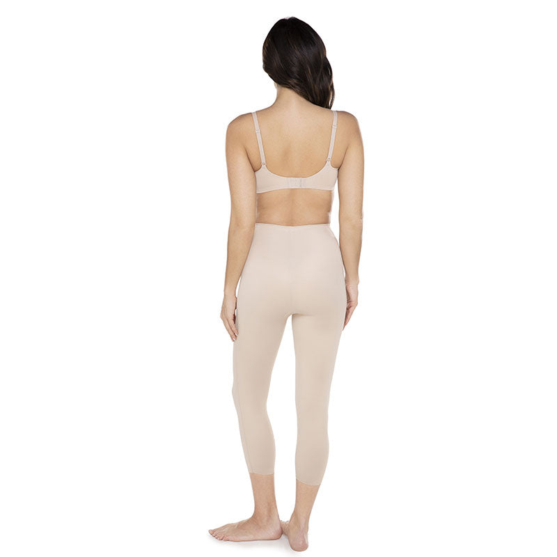 Miraclesuit Fit and Firm Shapewear Leggings Natural Back