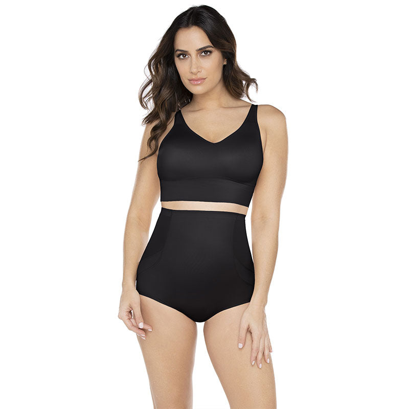 Miraclesuit Fit and Firm Top Shaper Black Front