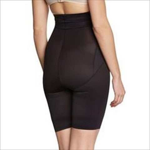 Miraclesuit Inches Off High Waist Thigh Trimmer Black Back View