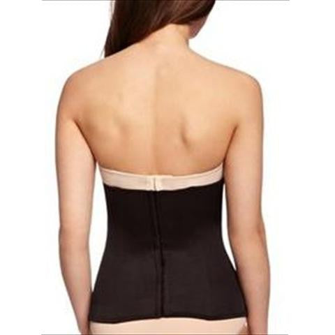 Miraclesuit Inches Off Boned Waist Cincher In Black Back View