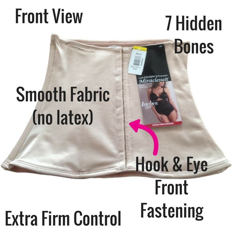 Miraclesuit Inches Off Boned Extra Firm Control Waist Cincher 2615 The Magic Knicker Shop