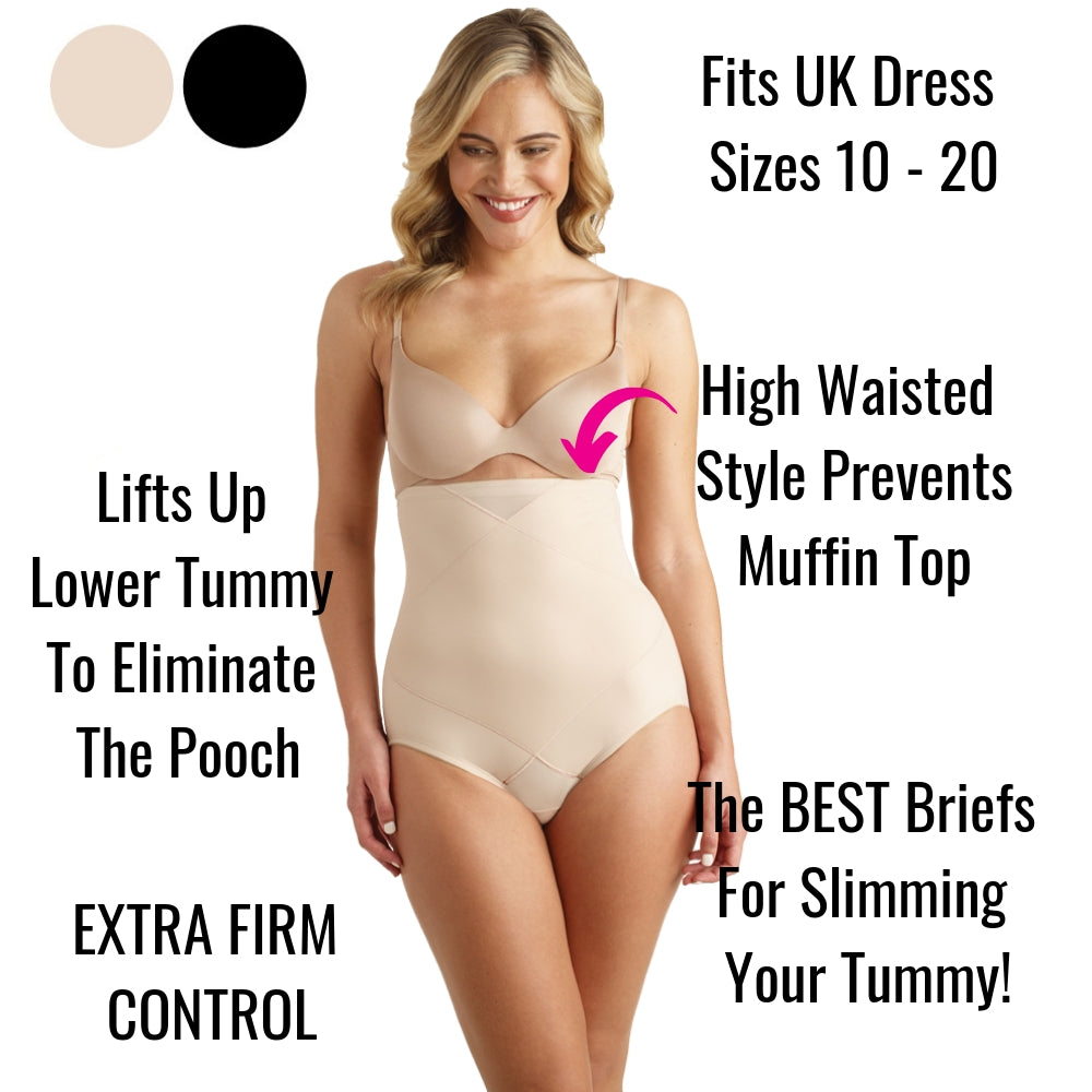 Miraclesuit Instant Tummy Tuck High Waist Control Briefs #2415 – The Magic  Knicker Shop