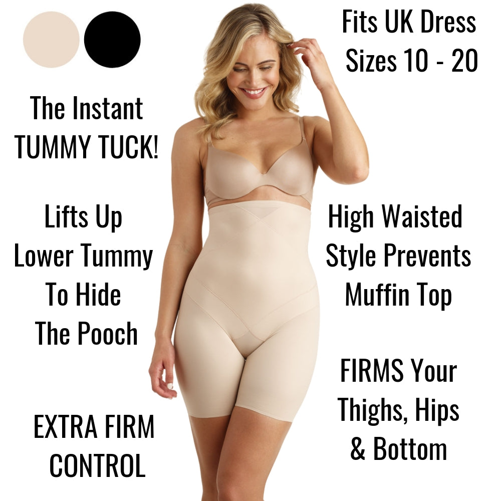 Miraclesuit Instant Tummy Tuck High Waist Shorts 2419